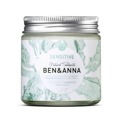 BEN&ANNA_Natural Toothpaste naturalna pasta do wrażliwych zębów z rokietnikiem rumiankiem i aloesem Sensitive 100ml