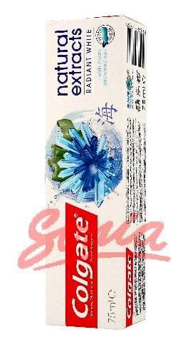 Colgate Toothpaste Natural Extracts Radiant White Whitening 75ml