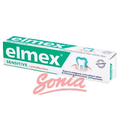 Elmex Sensitive Toothpaste with amine fluoride 75ml