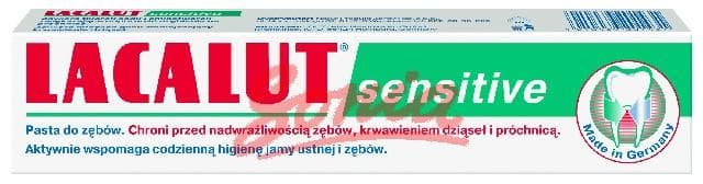 Lacalut Sensitive toothpaste for sensitive teeth 75ml