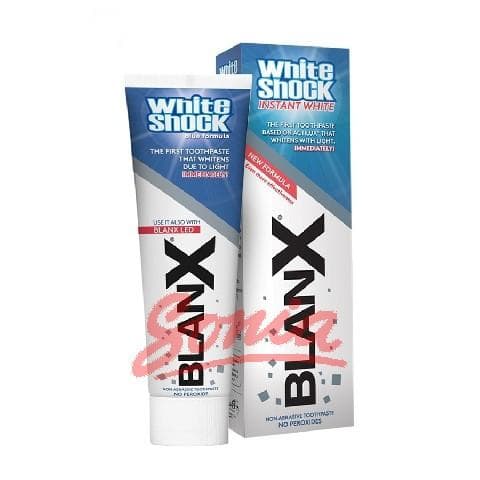 Blanx whitening toothpaste 75ml Shock White