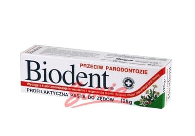 Biodent Toothpaste 125g against parodontozie