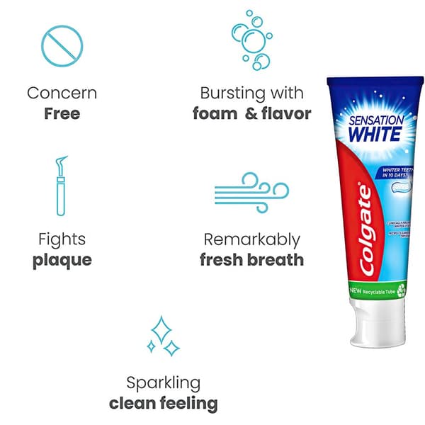 Colgate Toothpaste Sensation White