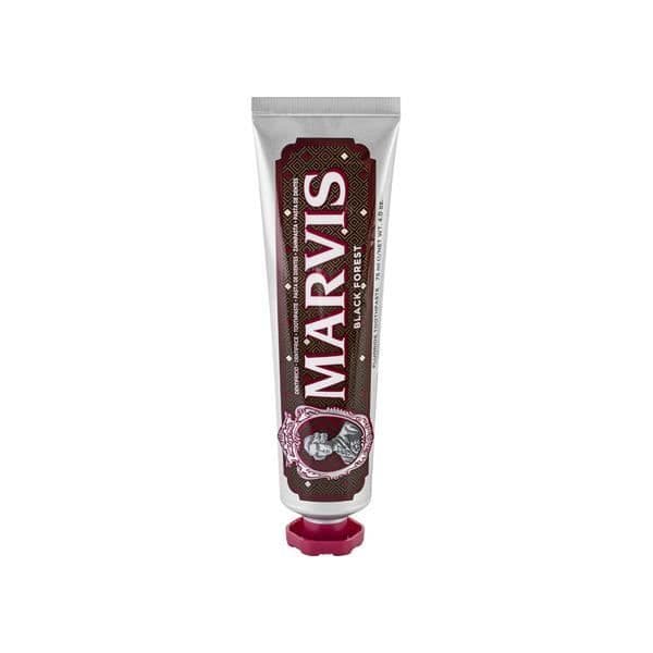 Tandkräm - Marvis - Schwarzwald - 75ml - Pepparmynta - Mörk choklad - Körsbär