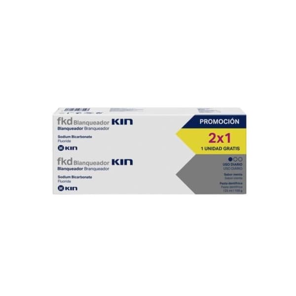 Kin Fkd Tandkräm 2x125ml