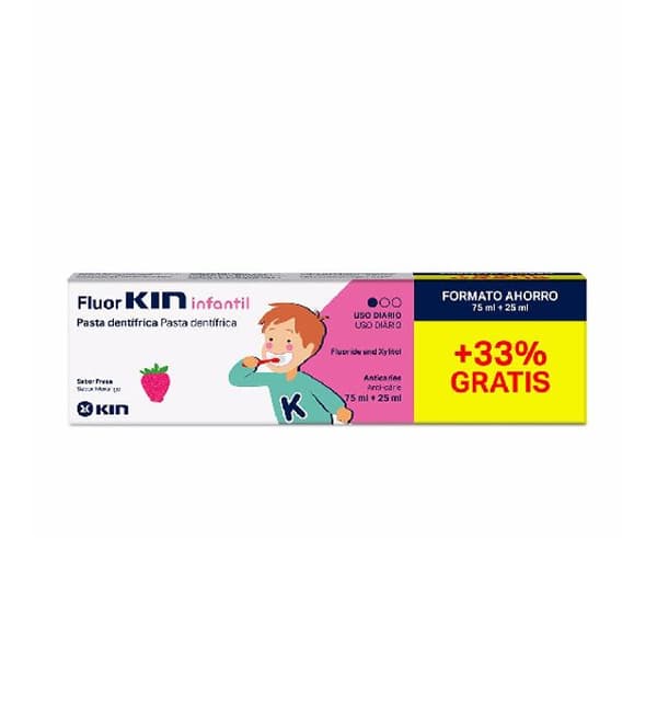 FLUORKIN BARN TANDKRAM 75ML
