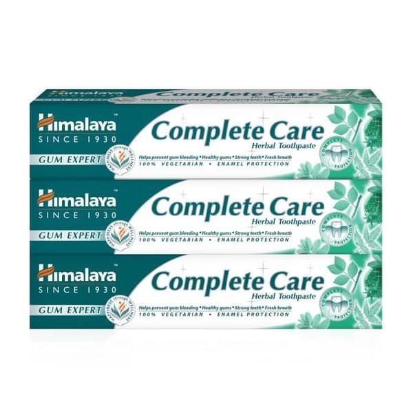 Himalaya Complete Care växttandkräm (förpackning med 3)