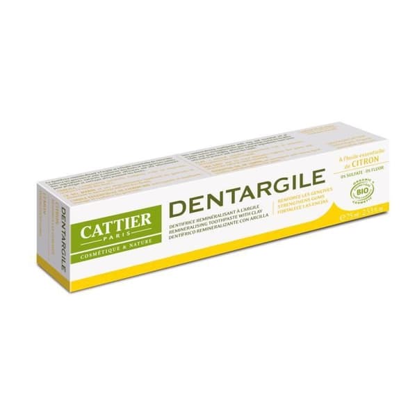 Cattier Tandkräm Dentargile Lemon 75ml