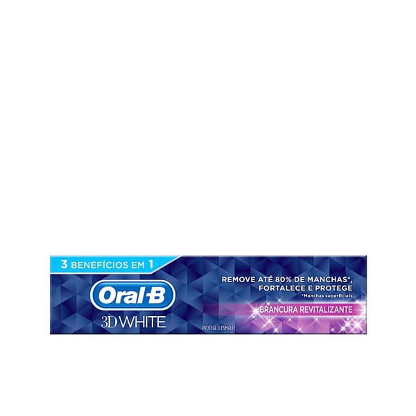 ORAL-B 3D WHITE REVITALIZING WHITE toothpaste 75 ml