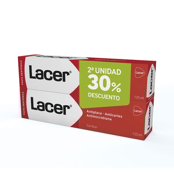 LACER TOOTHPASTE lot 2 pcs