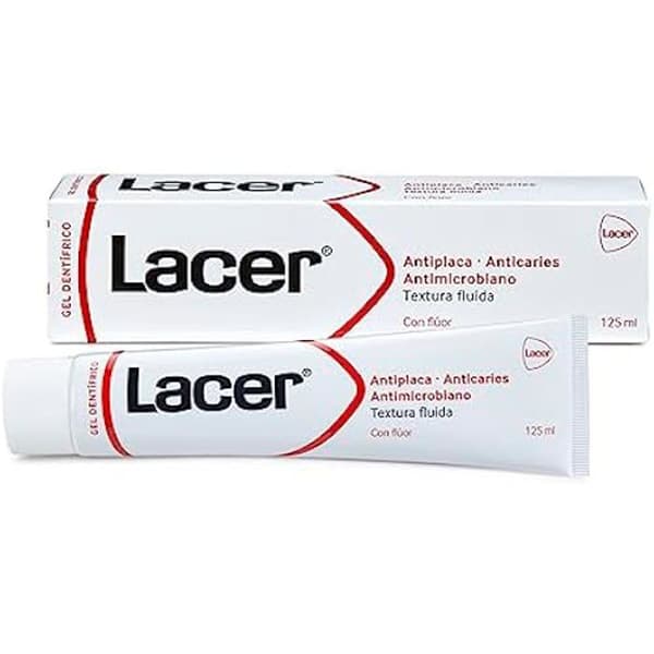 Tandkräm - LACER - DENTIFRICO GEL - 125 ml - För vuxna - Blandat