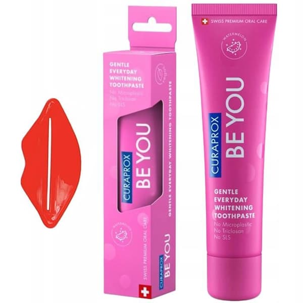 Tandkräm - Curaprox - Vattenmelon - 60ml - Vegan - Regenererande Whitening