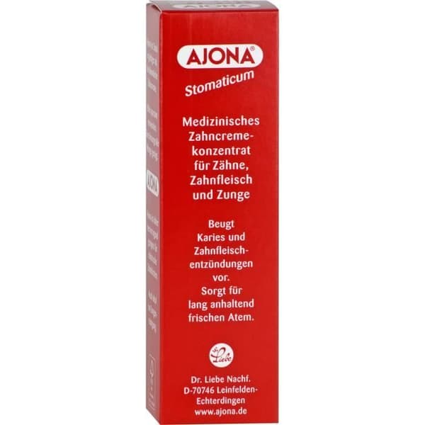 Tandkräm - Dr Rudolf Liebe - Ajona Stomaticum - 25 ml - Tandköttsvård - Tandgelé
