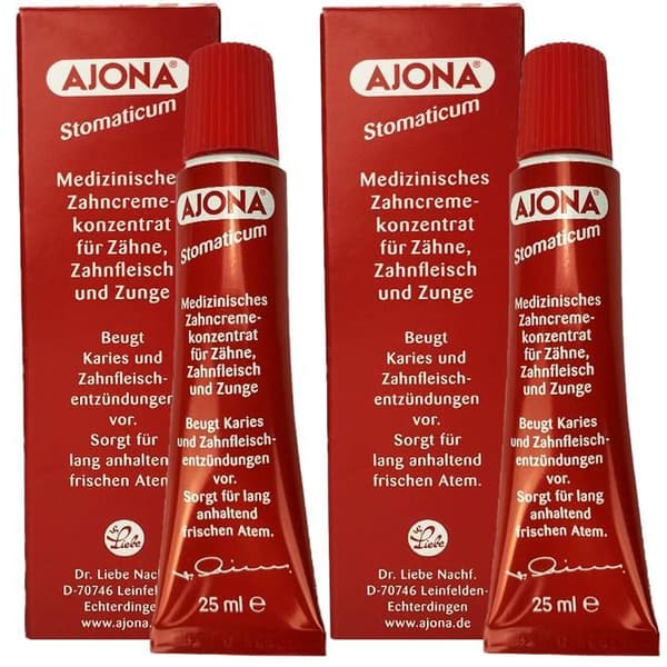 AJONA Tandkräm 25ml X2