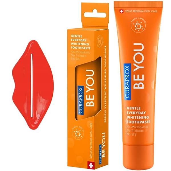 Tandkräm - Curaprox - Persika Aprikos - 60ml - Vegan - Bleknande Regenererande