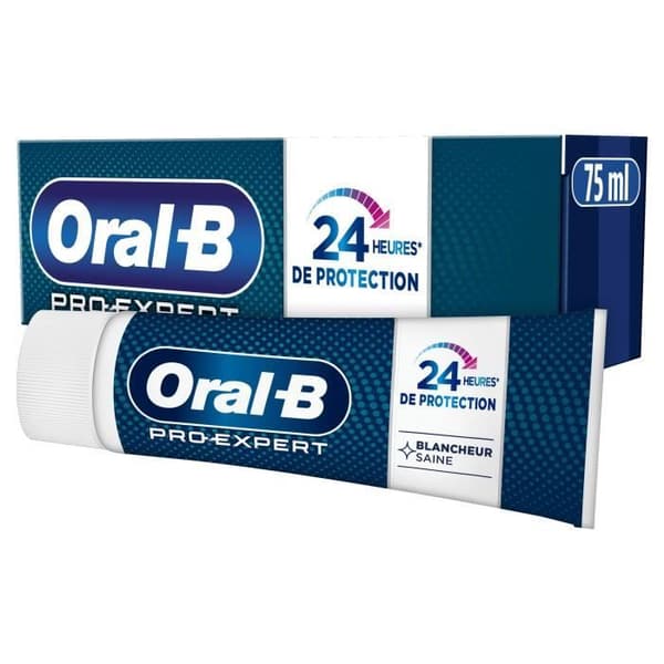 ORAL-B Healthy Whitening Toothpaste - 75 ml - Förpackning om 12