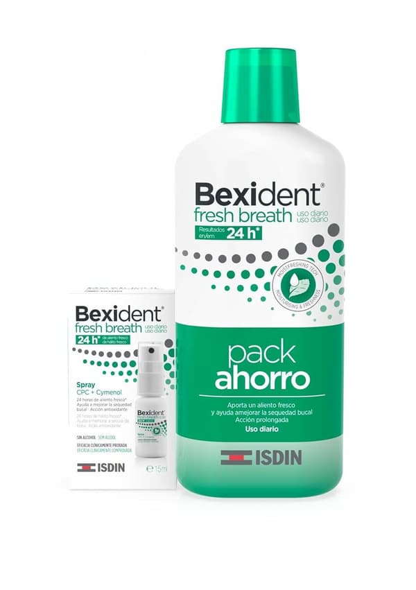 Oral Hygiene Set Isdin Bexident Fresh Breath (2 Pieces)