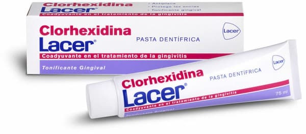 Gum care toothpaste Lacer Clorhexidina (75 ml)