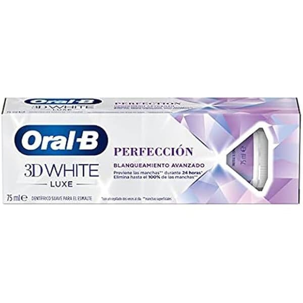 Tandpasta - ORAL-B - 3D White Luxe Perfección - Whitening - 75ml - För vuxna