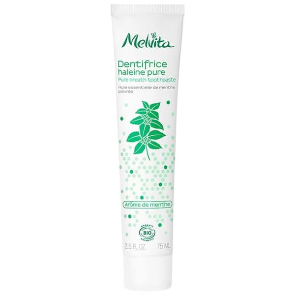 Tandkräm - MELVITA - Pure Breath - Ekologisk mynta - 75ml - Vegansk