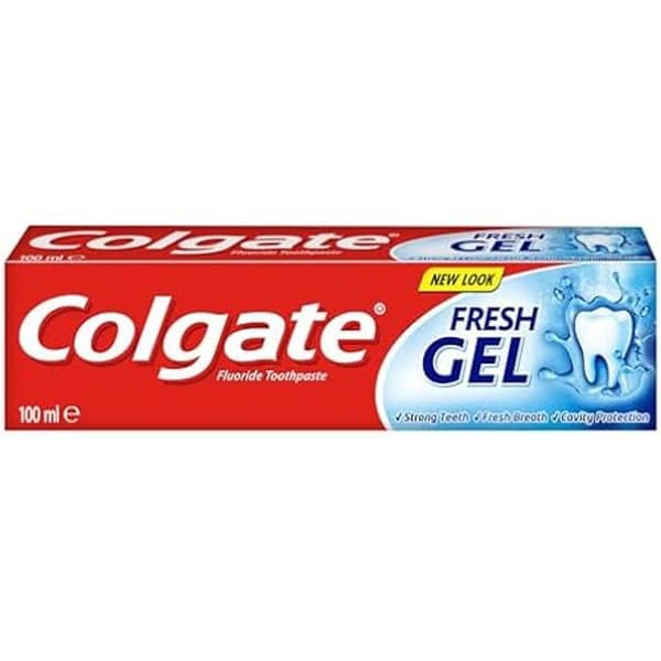 Tandkräm - COLGATE - Fresh Gel - 100 ml - Utan konserveringsmedel - För vuxna