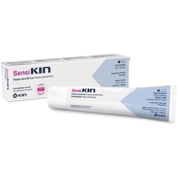 Tandkräm - KIN - SENSIKIN - 125 ml - Fri från konserveringsmedel - Dental överkänslighet