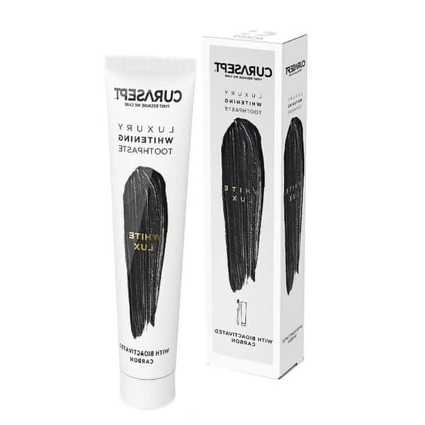 Curasept vit lyx tandkräm för vitare tänder 75ml