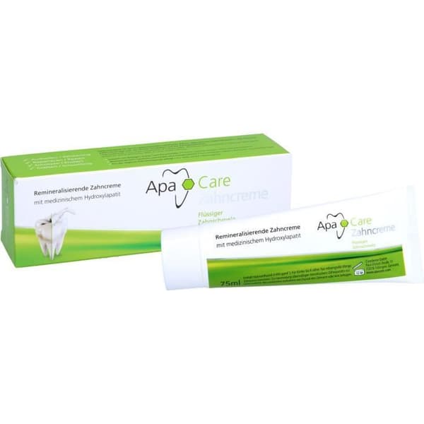 Tandkräm - ApaCare - Gel för tänder - 75 ml - Tandköttsvård - Kosmetisk produkt