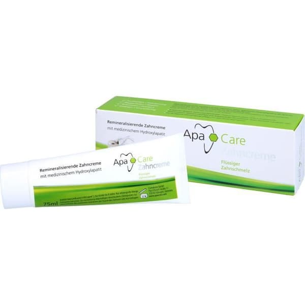 Tandkräm - ApaCare - Gel för tänder - 75 ml - Tandköttsvård - Kosmetisk produkt