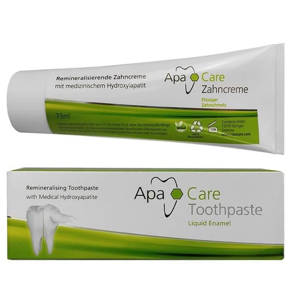 Tandkräm - ApaCare - Gel för tänder - 75 ml - Tandköttsvård - Kosmetisk produkt
