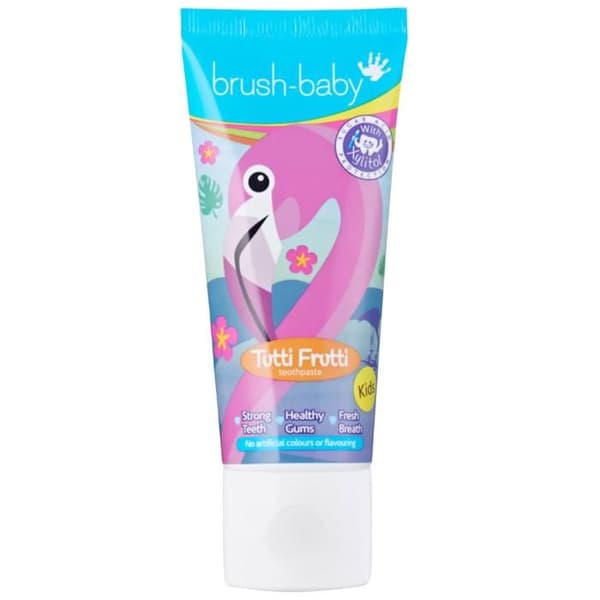 Tandkräm - Brushbaby - Alla frukter - 3-6 år - Speciellt för barn - 3925328