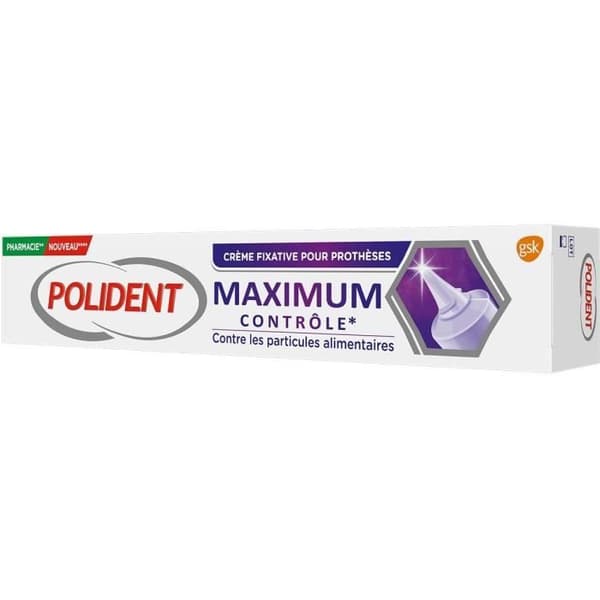 Polident Maximum Control Fixative Cream 70g