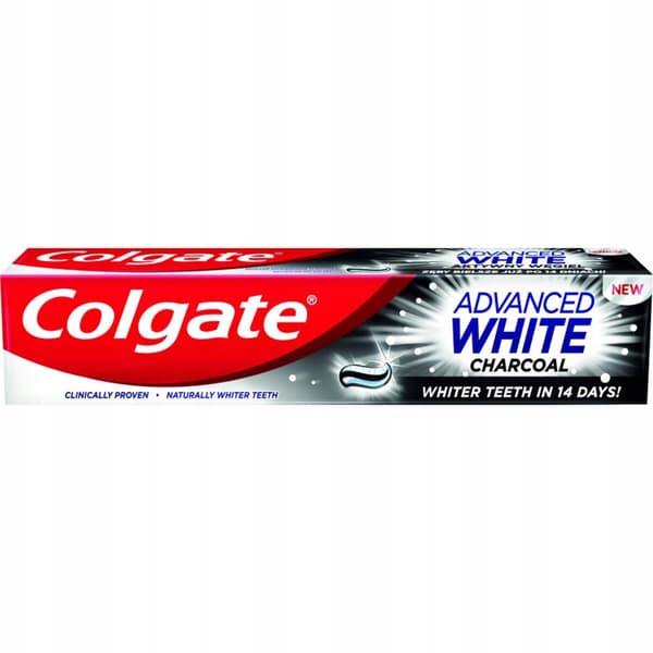 COLGATE ADVANCED WHITE Tandkräm med träkol 75 ml
