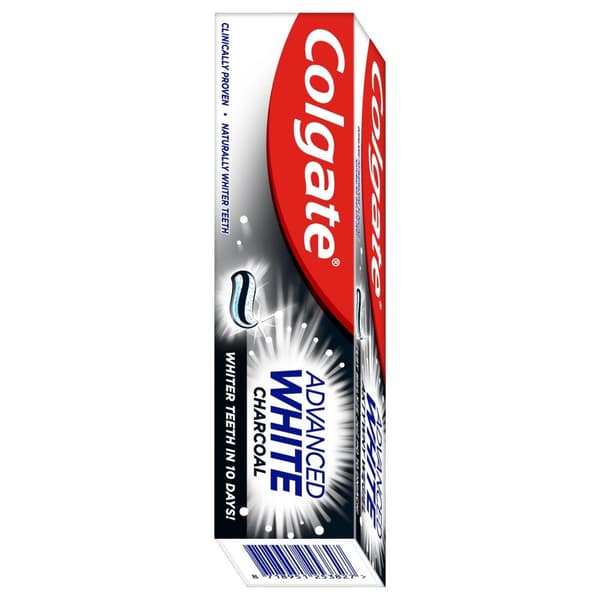 COLGATE ADVANCED WHITE Tandkräm med träkol 75 ml