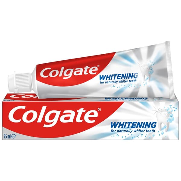 COLGATE WHITENING vitgörande tandkräm 75 ml