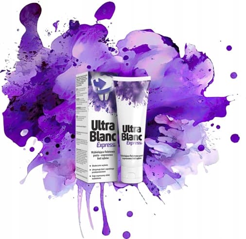 UltraBlanc EXPRESS vitare lila tandkräm 75 ml