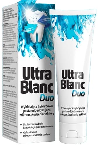 UltraBlanc DUO hammaskiillettä korjaava hammastahna 75 ml