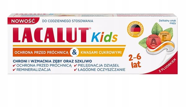 LACALUT KIDS Tandkräm för barn från 2-6 år 55 ml