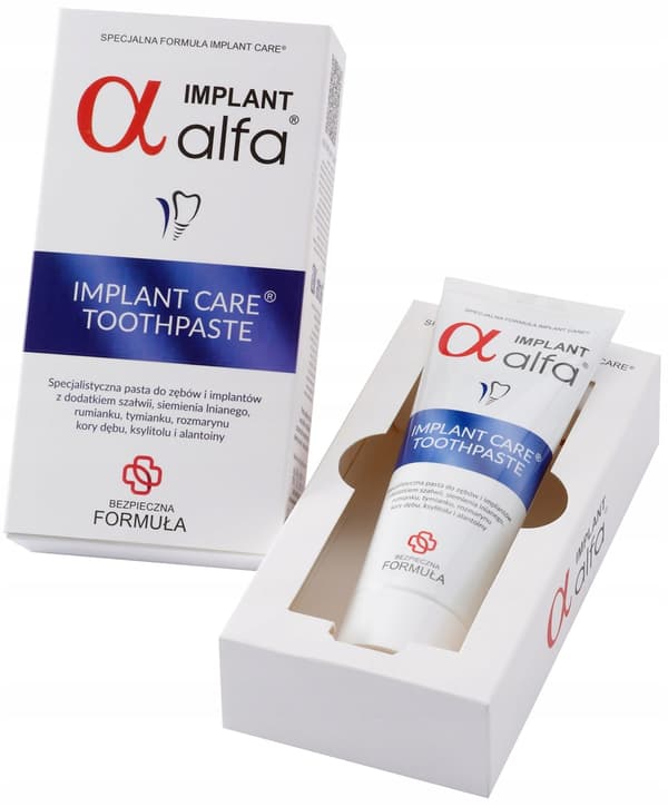 ALFA IMPLANT Tandpasta og implantater 75 ml