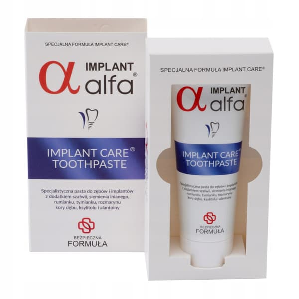 ALFA IMPLANT Tandpasta og implantater 75 ml