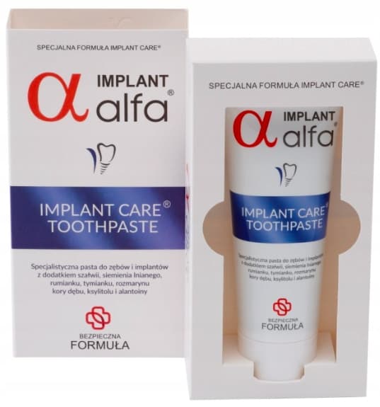 ALFA IMPLANT Tandpasta og implantater 75 ml