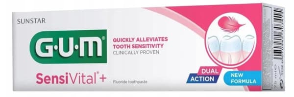 Sunstar GUM SensiVital+ tandkräm 75 ml