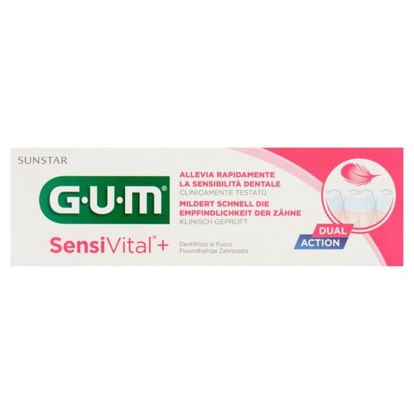 Sunstar GUM SensiVital+ tandkräm 75 ml