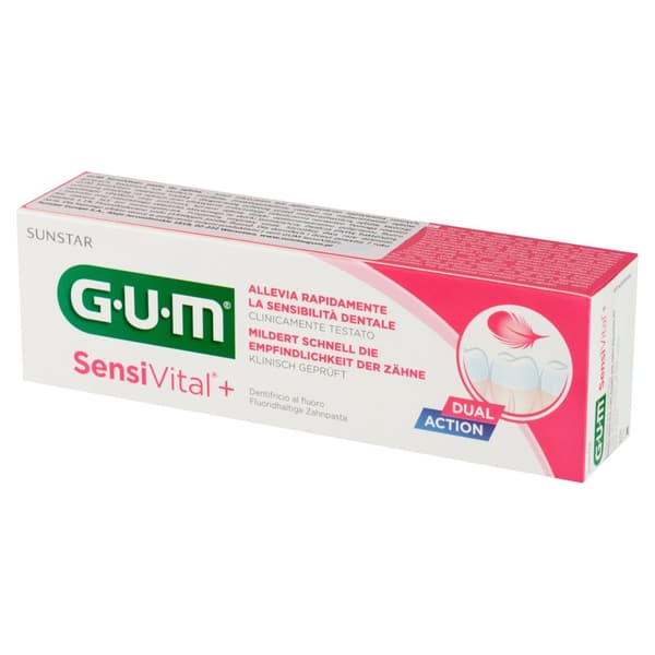 Sunstar GUM SensiVital+ tandkräm 75 ml