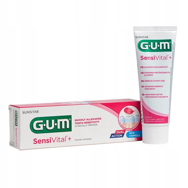 Sunstar GUM SensiVital+ tandkräm 75 ml