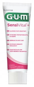 Miniatyrbild 1 av 9: Sunstar GUM SensiVital+ tandkräm 75 ml