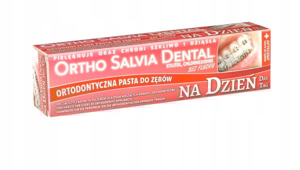 ORTHO SALVIA DENTAL ortodontisk tandkräm 75 ml