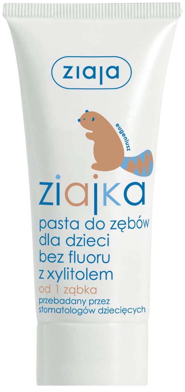 ZIAJKA Barntandkräm med xylitol utan fluor 50 ml
