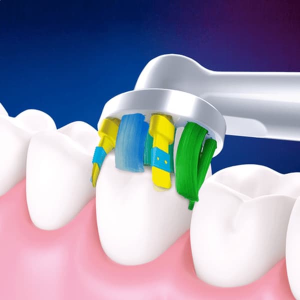 Børstehoved Floss Action 4 stk