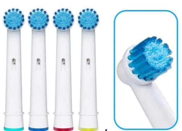 4st Tandborsthuvuden Oral-B Kompatibla- EB17A